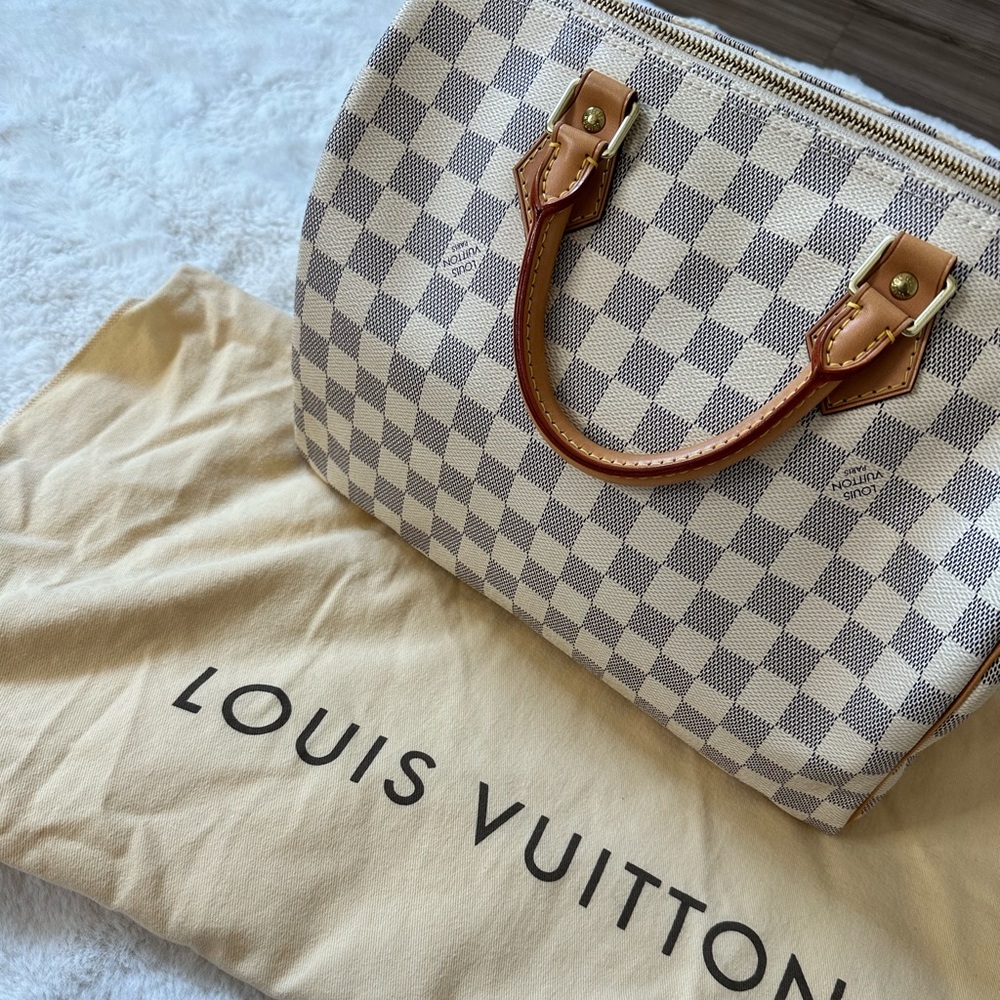 Louis Vuitton Speedy 30 in Damier Azur
